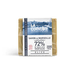 Ekologiczne mydło marsylskie oliwkowe w kostce La Corvette 300 g