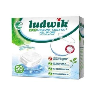 Ludwik Ekologiczne tabletki do zmywarki all in one 50 szt.