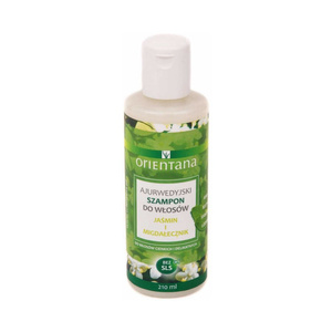 Orientana Ajurwedyjski szampon do włosów jaśmin i migdałecznik 210 ml