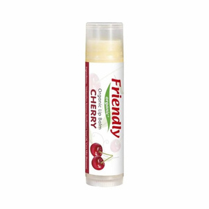 Friendly Organic Organiczny balsam do ust wiśniowy 4,25 g