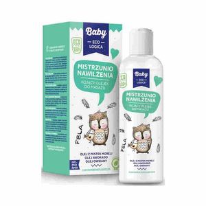 Baby Ecologica Mistrzunio nawilżenia kojący olejek do masażu 150 ml