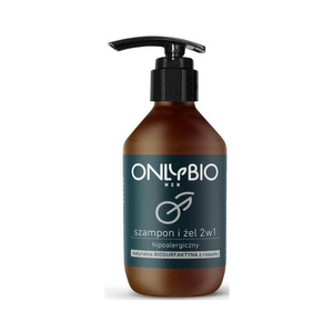 OnlyBio Men Hipoalergiczny szampon i żel 2w1 250 ml