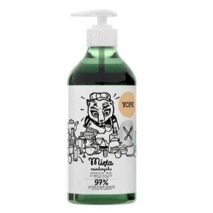 Yope Naturalny płyn do mycia naczyń mięta i mandarynka 750 ml