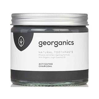 Georganics Mineralna pasta do zębów w słoiku Activated Charcoal 120 ml