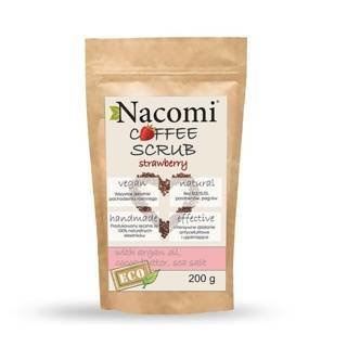 Nacomi Suchy peeling do ciała o zapachu truskawkowym