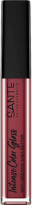 Naturalny, ekologiczny połyskujący błyszczyk do ust 03 Stubborn Plum Sante