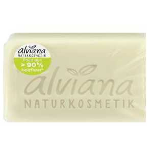 alviana Naturkosmetik Mydło roślinne w kostce z trawą cytrynową