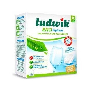 Ludwik Ekologiczne tabletki do zmywarki all in one 80 szt.
