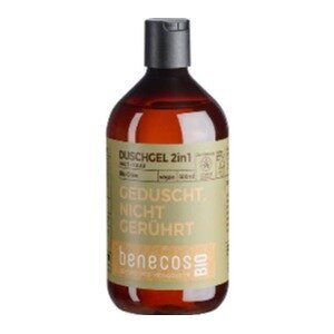 Benecos Żel do mycia ciała i włosów 2w1 z bio-oliwą 500 ml
