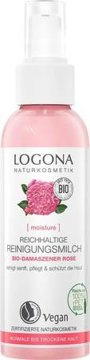 Mleczko do mycia twarzy z bio-różą Logona