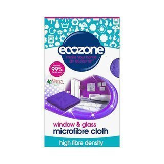 Ecozone Ściereczka z mikrofibry do mycia okien i szkła 1 szt.
