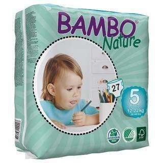 Bambo Nature 5 Pieluchy antyalergiczne dla dzieci 12-22 kg 27 szt.