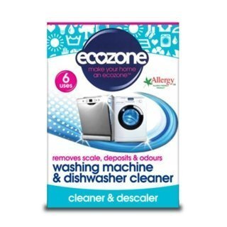 Ecozone Środek do czyszczenia pralek i zmywarek bezzapachowy 6 cykli 