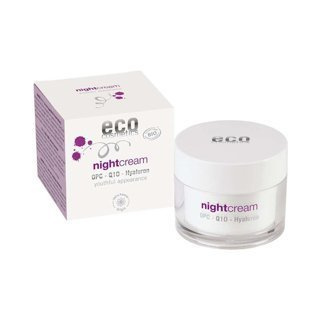 Eco Cosmetics Night Krem na noc z OPC, Q10 i kwasem hialuronowym 50 ml