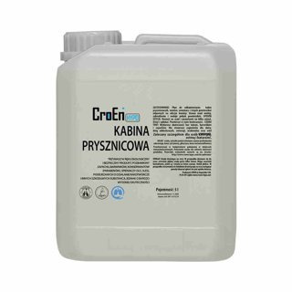 Croen Hypo Kabina prysznicowa hipoalergiczny płyn do czyszczenia 5 l