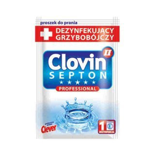 Clovin II Septon Dezynfekujący proszek do prania saszetka 115 g