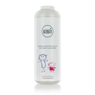 Naturativ Szampon i żel do mycia 2w1 dla dzieci i noworodków 500 ml