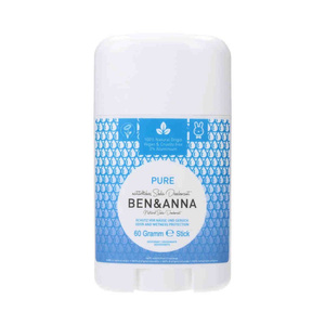 BEN and ANNA Naturalny dezodorant w sztyfcie pure plastikowy 60 g