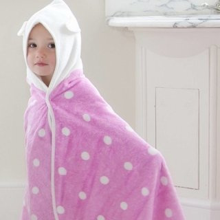 Cuddledry Dziecięcy ręcznik bambusowy biedronka