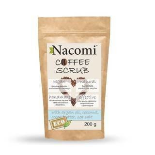 Nacomi Suchy peeling do ciała o zapachu kawowym