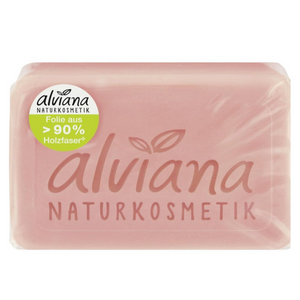 alviana Naturkosmetik Mydło roślinne w kostce z ekstraktem owocu granatu