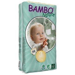Bambo Nature 3 Ekologiczne pieluchy jednorazowe dla dzieci 5-9 kg