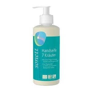 Sonett Mydło w płynie  siedem ziół (z dozownikiem) 300 ml