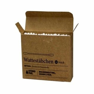 Hydrophil Biodegradowalne patyczki higieniczne do uszu 100 szt.