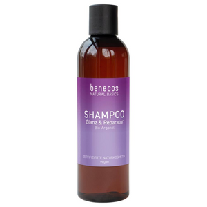 Benecos Szampon do włosów Natural Basics blask i odbudowa