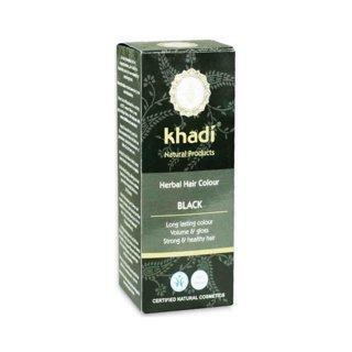 Khadi Henna farba roślinna do włosów czarna 100 g