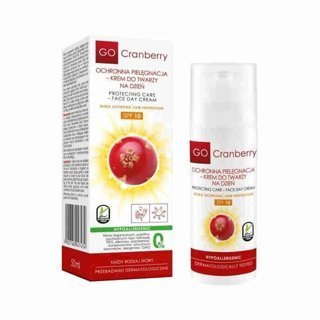 Krem do twarzy na dzień SPF 10 GoCranberry Nova 50 ml