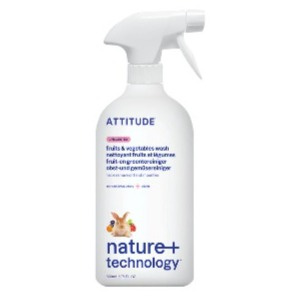 Attitude Ekologiczny płyn do mycia owoców i warzyw bezzapachowy 800 ml