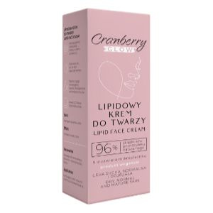 Naturalny lipidowy krem do twarzy Cranberry Glow Nova Kosmetyki