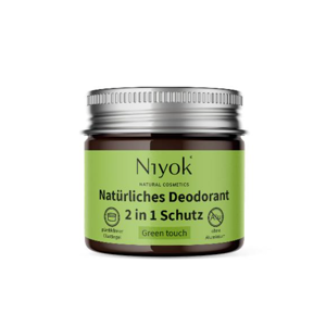 Niyok Dezodorant i antyperspirant w kremie 2w1 GREEN TOUCH