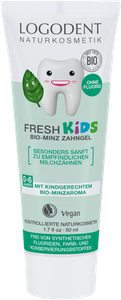 Logodent Fresh Kids Żel do zębów bez fluoru dla dzieci miętowy 50 ml