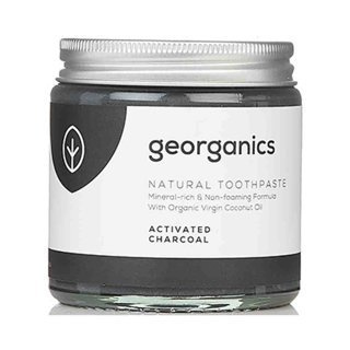 Georganics Mineralna pasta do zębów w słoiku Activated Charcoal 60 ml