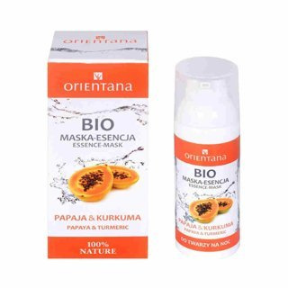 Orientana Bio maska esencja papaja i kurkuma 50 ml