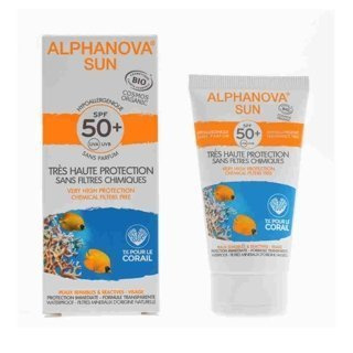 Alphanova Sun Hipoalergiczny krem przeciwsłoneczny SPF 50+ 50 g