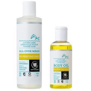 Urtekram No Perfume Baby Zestaw kosmetyków dla dzieci P+O
