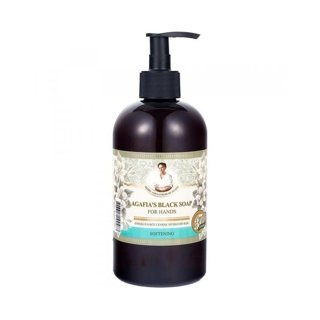 Agafia Czarne mydło w płynie zmiękczające 500 ml