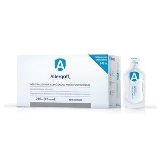 Allergoff Płyn do tkanin neutralizator alergenów kurzu domowego 240 ml