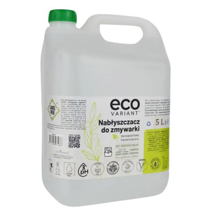 EcoVariant Bezzapachowy hipoalergiczny nabłyszczacz do zmywarek 5l