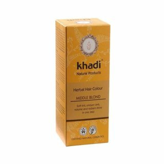 Khadi Henna farba roślinna do włosów średni blond 100 g