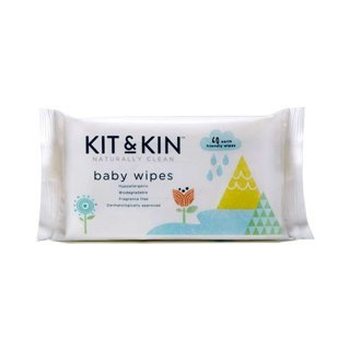 Kit and Kin Hipoalergiczne chusteczki nawilżane (bezzapachowe) 60 szt.