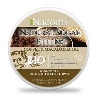 Nacomi Naturalny peeling cukrowy o zapachu kawowym