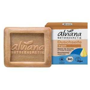 alviana Naturkosmetik Mydło kąpielowe w kostce z olejem arganowym