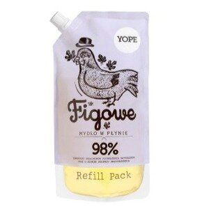 Yope Mydło w płynie - uzupełnienie delikatne nawilżające figa 500 ml