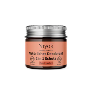 Niyok Dezodorant i antyperspirant w kremie 2w1 PEACH PERFECT