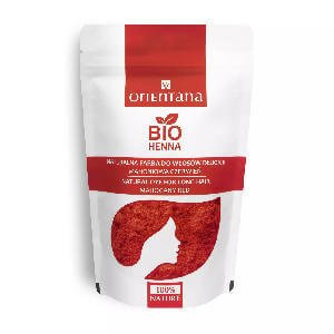 Orientana Bio henna mahoniowa czerwień 50 g