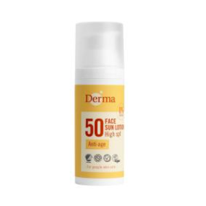 Derma Sun Przeciwsłoneczny krem do twarzy anti-age SPF 50